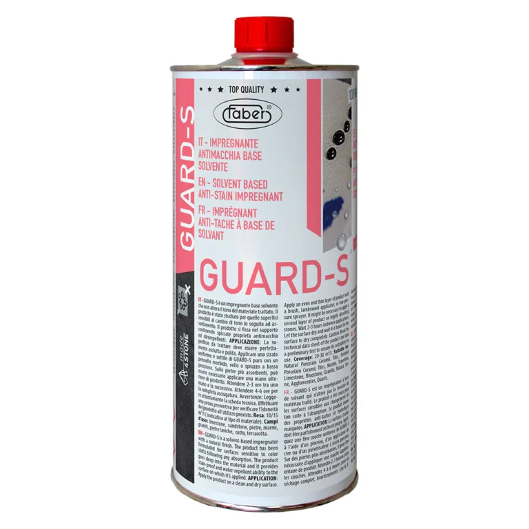 Seal limestone without darkening: Faber Guard-S