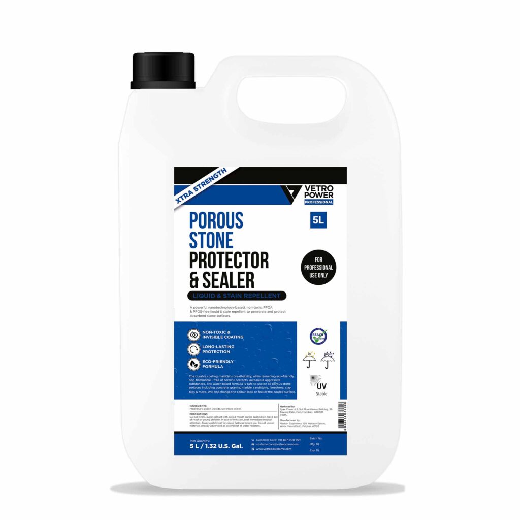 VETRO POWER PROFESSIONAL POROUS STONE PROTECTOR & SEALER