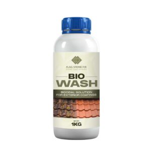 Flagstone Fix Bio Wash 1 kg, biocidal solution for exterior wall coatings